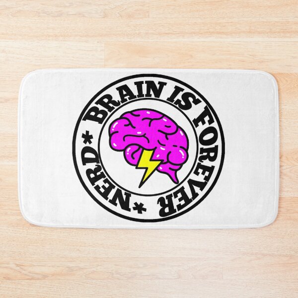 Item preview, Brain Is Forever nerd designed and sold by Toonify4U.