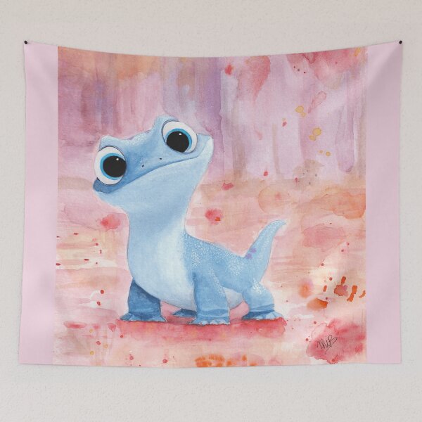 Item preview, Bruni, the fire salamander designed and sold by Michaela Berdougo.