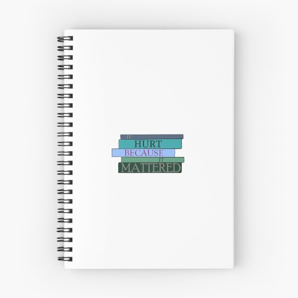 Item preview, Looking For Alaska Quote- "It Hurt Because It Mattered"- John Green designed and sold by Alliecat1999.