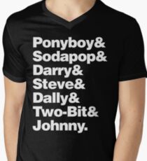 The Outsiders& Men's V-Neck T-Shirt