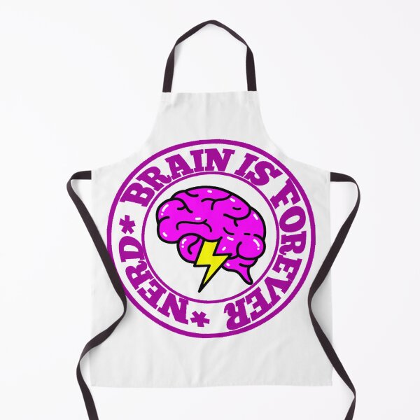 Item preview, Brain Is Forever nerd designed and sold by Toonify4U.