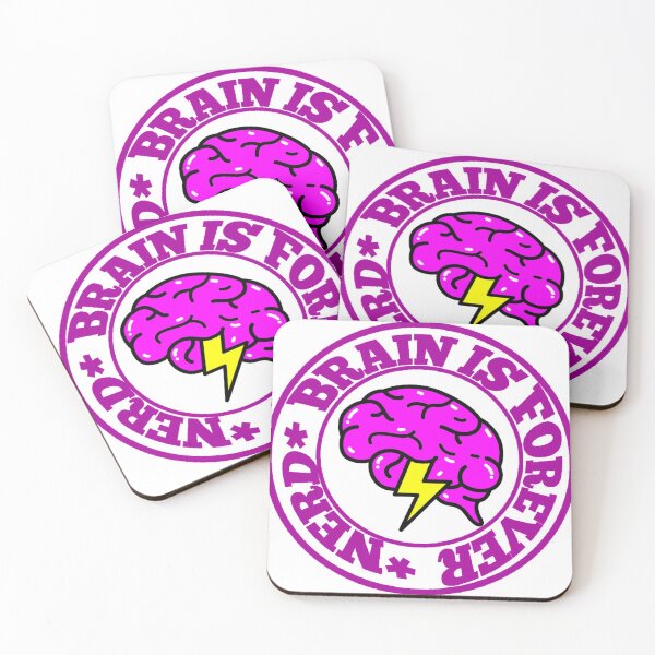Item preview, Brain Is Forever nerd designed and sold by Toonify4U.