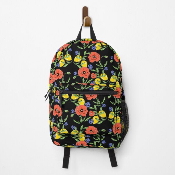 Item preview, Poppy, lemon & cornflower designed and sold by valdegilde.