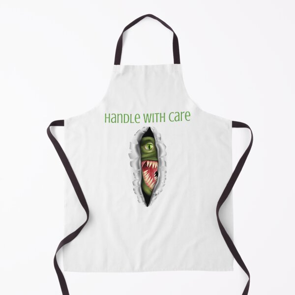 Item preview, Handle With Care - Monster Inside (Dinosaur) designed and sold by Lowdown Designs.