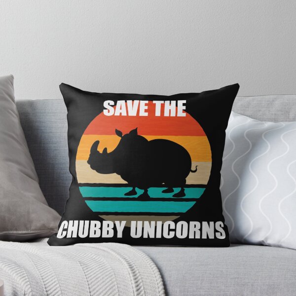 Item preview, Save the Chubby Unicorns designed and sold by Animal Gifts For Animal Lovers.