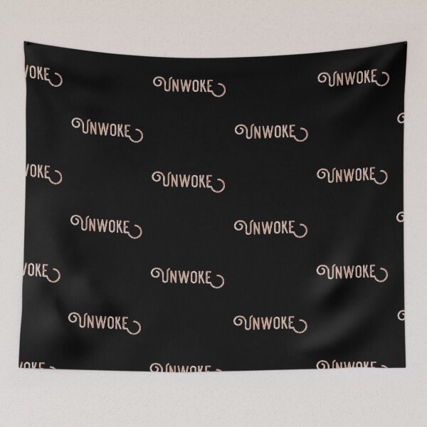 Item preview, Unwoke, Anti Woke, Anti-PC, political correctness, counter culture gift designed and sold by HomeConscious.