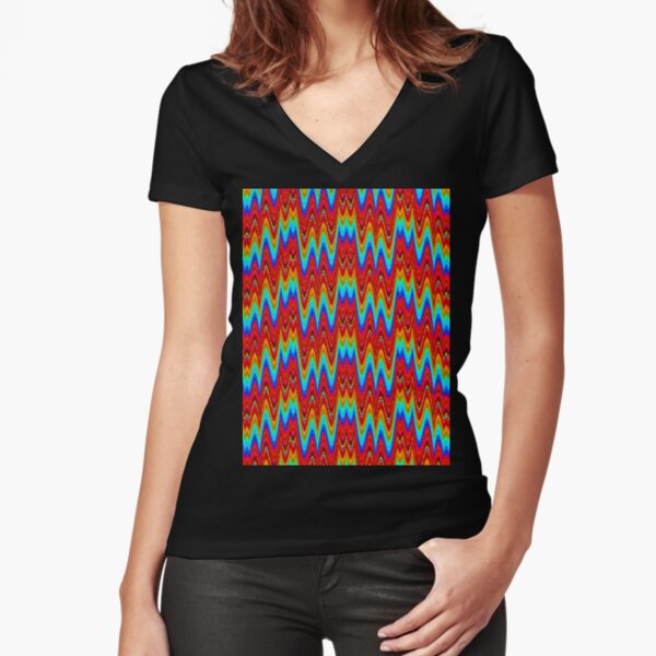 Fitted V-Neck T-Shirt