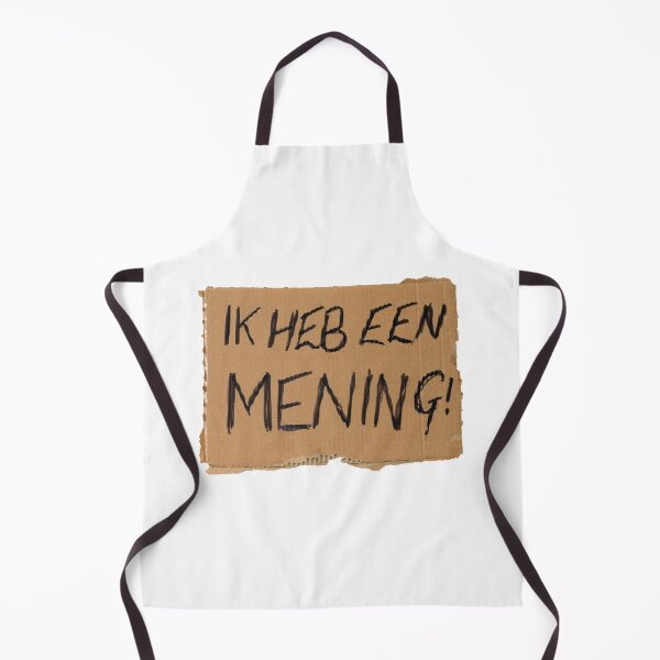 Item preview, Stukje carton met de tekst “Ik heb een mening!” designed and sold by funkyworm.