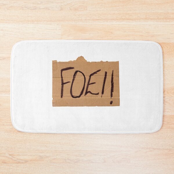 Item preview, Stukje carton met de tekst “Foei!” designed and sold by funkyworm.