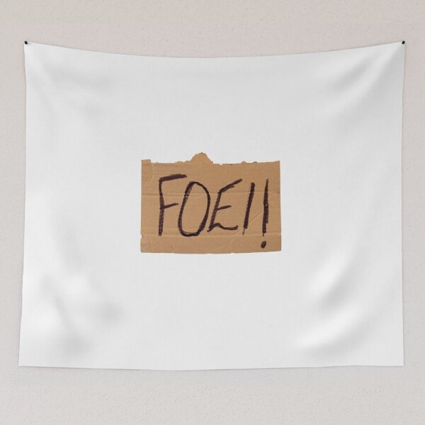 Item preview, Stukje carton met de tekst “Foei!” designed and sold by funkyworm.