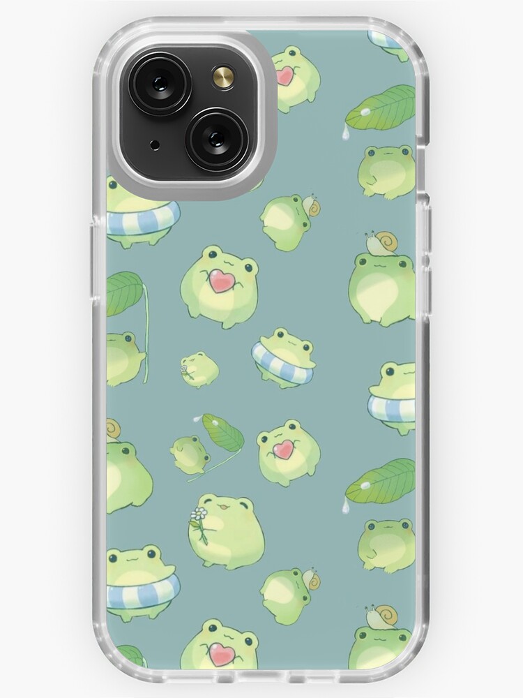  Carcasa estética para iPhone SE (2020) / 7 / 8 con diseño de  rana kawaii con bandera bisexual : Celulares y Accesorios