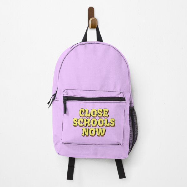 Item preview, Close Schools Now Colourful Text Design designed and sold by HeyFellowKids.