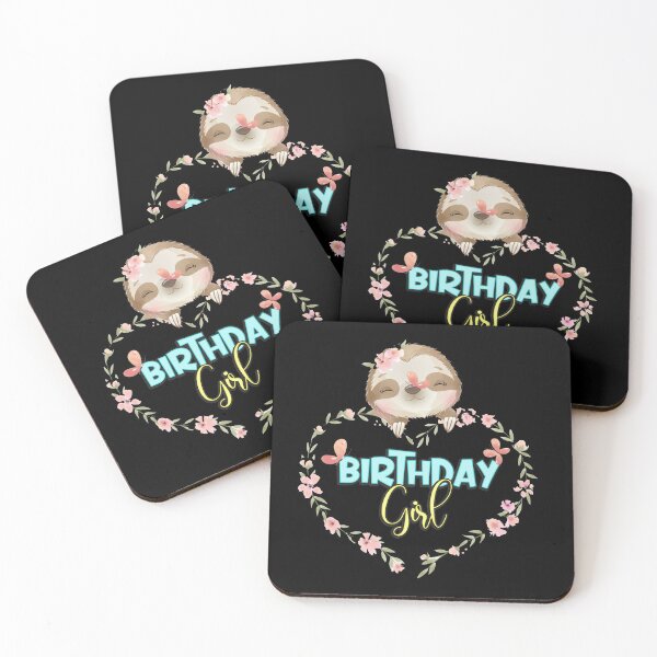 Item preview, Sloth Birthday Girl Sloth Lovers Gifts designed and sold by Nzgiftsandmore.