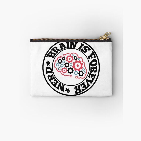 Item preview, Brain Is Forever nerd designed and sold by Toonify4U.