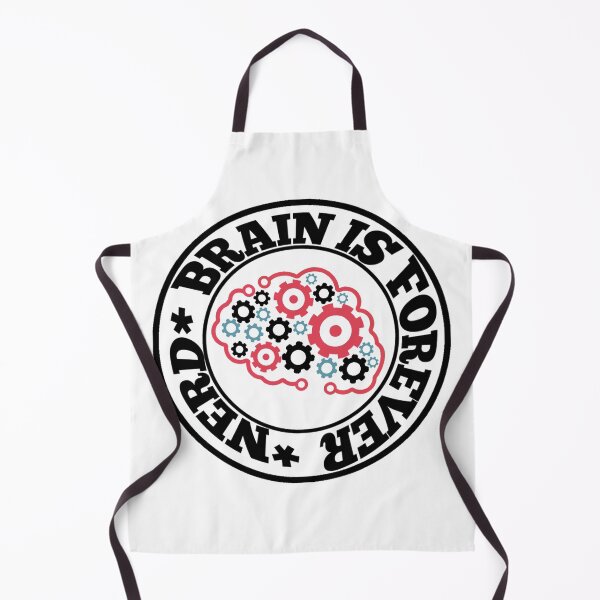 Item preview, Brain Is Forever nerd designed and sold by Toonify4U.