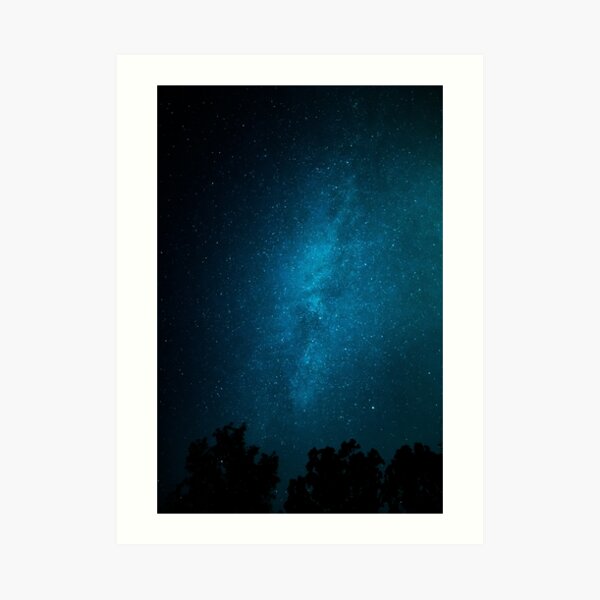 Old familiar silence Art Print