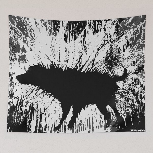 Item preview, Banksy Wet Dog Shakes designed and sold by WE-ARE-BANKSY.
