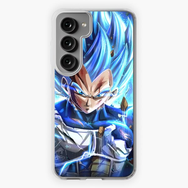 Dragon Ball Z Goku Blue Glass Case Back Cover