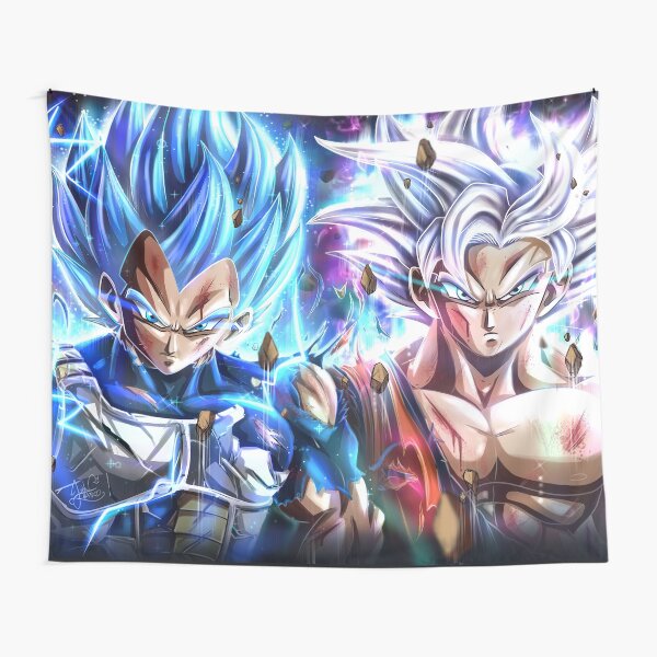 vegeta et goku power up Tentures