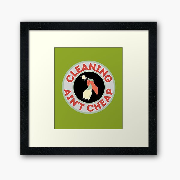 Item preview, Retro Cleaning Ain't Cheap Spray Bottle Housekeeping Lady Gifts designed and sold by SavvyCleaner.