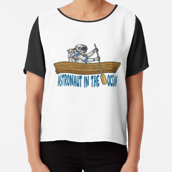 astronaut in the ocean tshirt