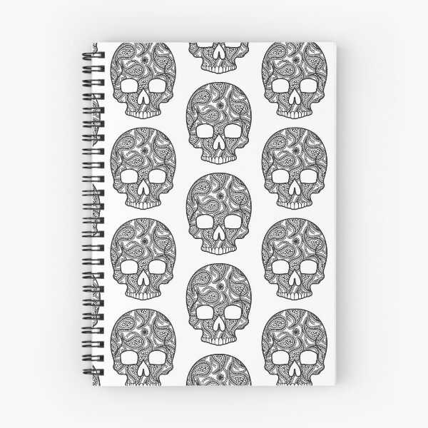 Item preview, Invert Paisley Sugar Skull Floral Design Day of the Dead Dia De Los Muertos Mardi Gras Sugar Skull (s) designed and sold by OopteesLydia.