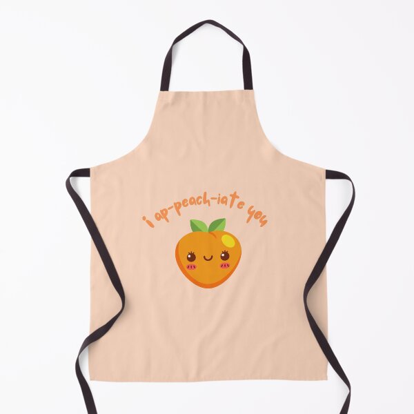 Item preview,  I A-Peach-iate you   -  I Appreciate You food Pun                      pch designed and sold by GoodMoodFood.