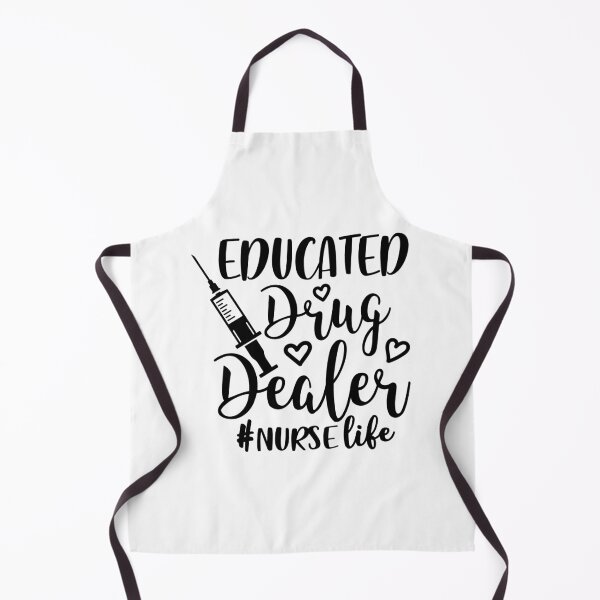 Item preview, Educated Drug Dealer #NurseLife Funny Nurse Quote designed and sold by Briekel.
