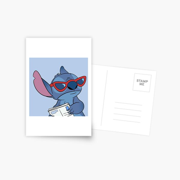 sunglasses stitch  Sticker for Sale by Quinnsifrit