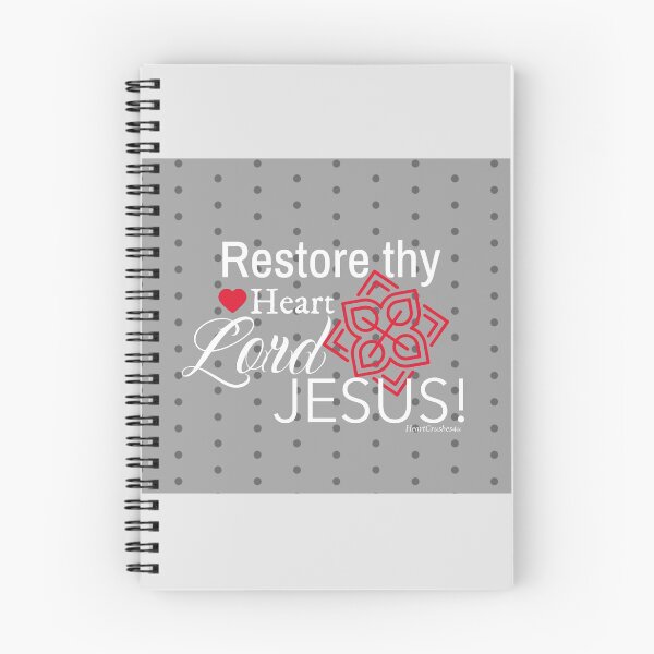 Item preview, Restore thy Heart Lord Jesus! designed and sold by HeartCrushes4u.