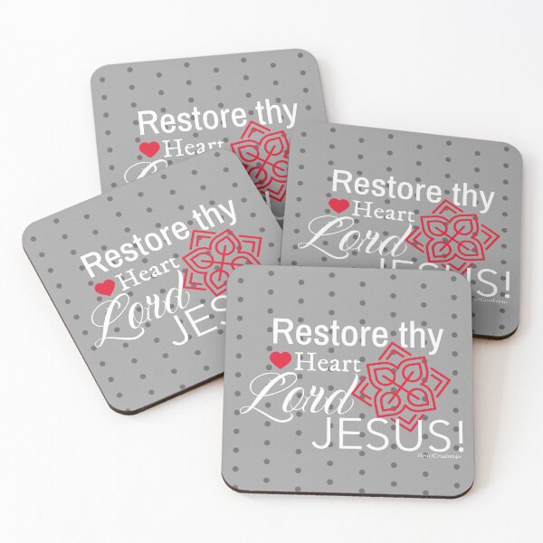 Item preview, Restore thy Heart Lord Jesus! designed and sold by HeartCrushes4u.