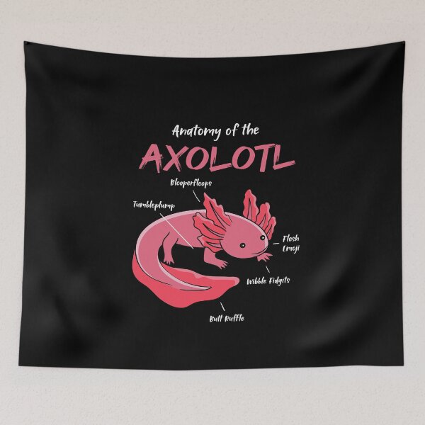 Item preview, Anatomy axolotl designed and sold by ElBeDesigns.