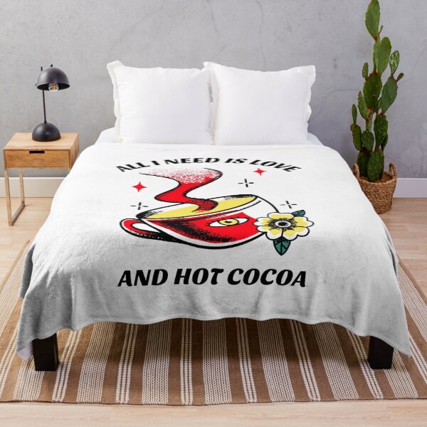 Item preview, All I Need Is Love And Hot Cocoa V2 designed and sold by SeventhGate.