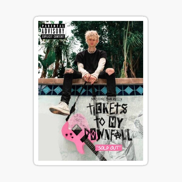 downfalls sold out Sticker