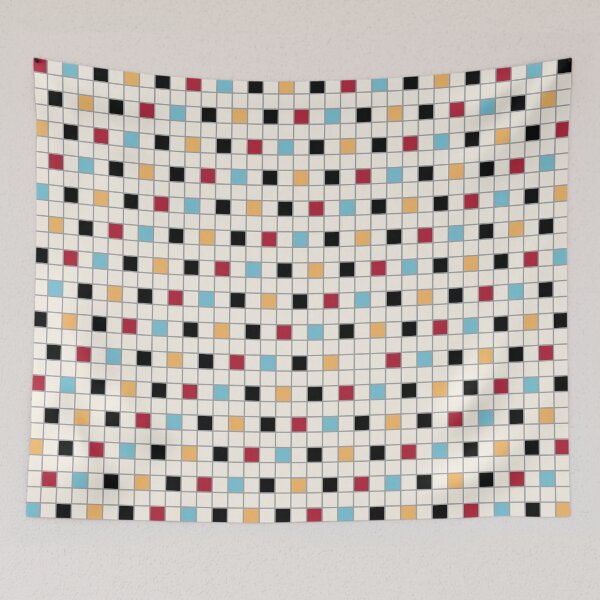 Item preview, WE PERCEIVE | We LOVE the 80s - VINTAGE grid pattern designed and sold by Luis Wong | We Perceive.
