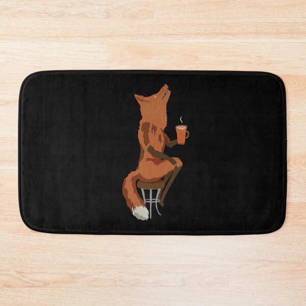 Item preview, Cozy Fox drinking tea Classic designed and sold by Graphics Adora.