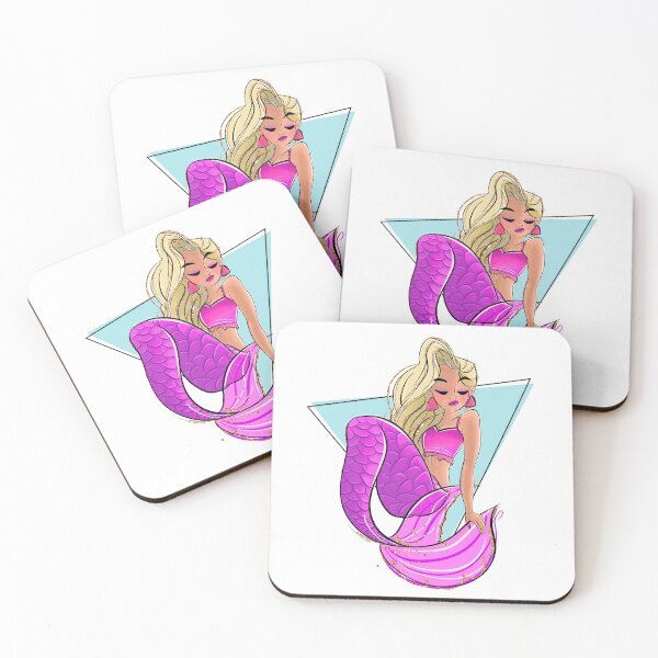 Item preview, 90's Retro Blond Mermaid designed and sold by BriarPatchTees.
