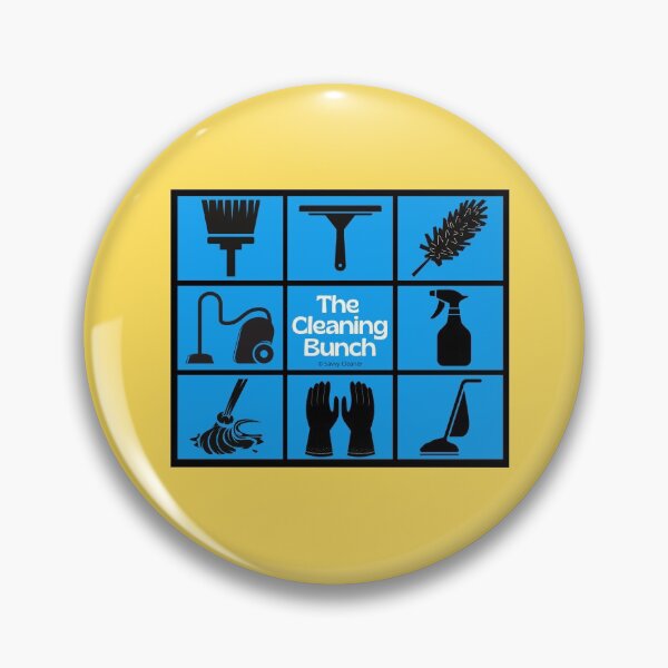 Item preview, The Cleaning Bunch Cleaning Supplies Fun Lady Gifts designed and sold by SavvyCleaner.