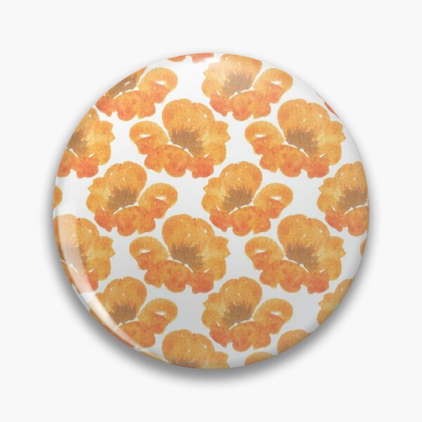 Item preview, Orange flowers pattern designed and sold by TanyaMakesART.