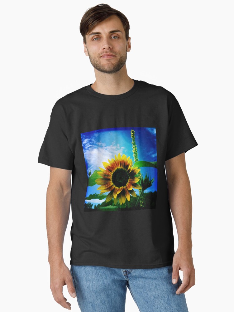 Thumbnail 1 of 7, Classic T-Shirt, Sunflower Lover - Sunflower Art Photography designed and sold by OneDayArt.