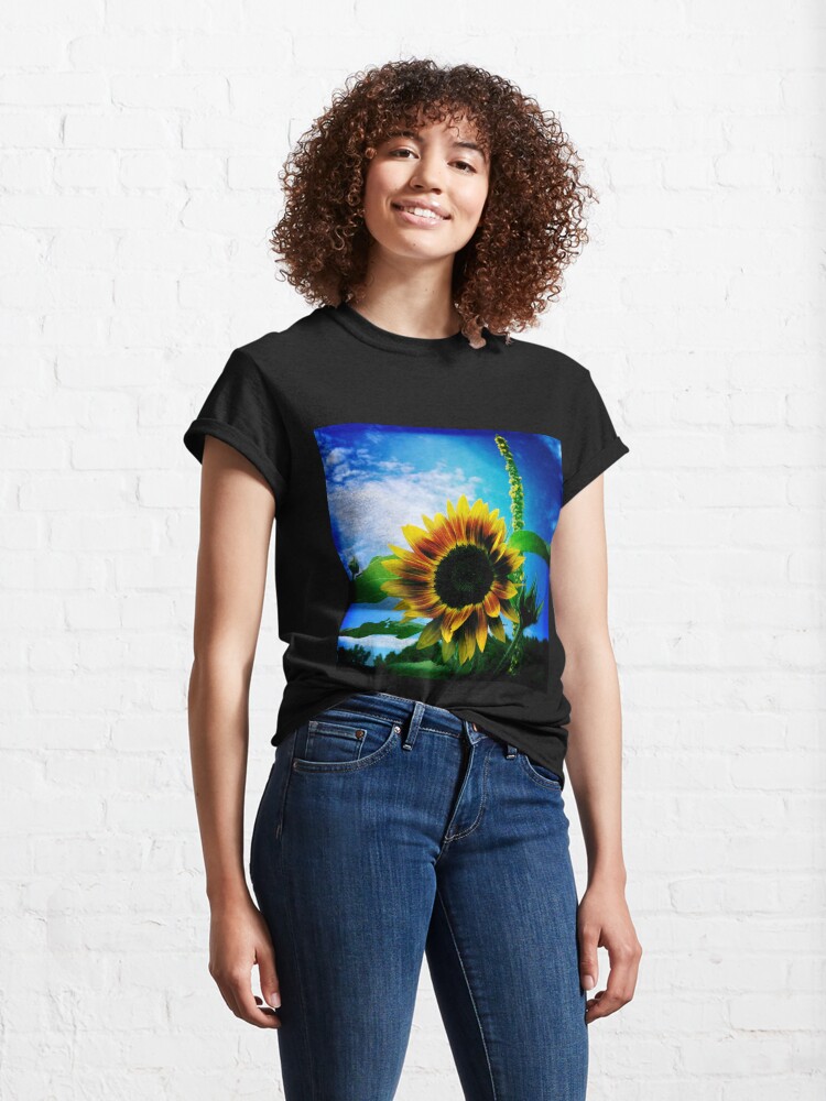 Alternate view of Sunflower Lover - Sunflower Art Photography Classic T-Shirt