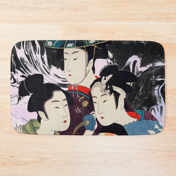 Item preview, Japanese Women In Traditional Clothing Utamaro Kitagawa designed and sold by Beluved.
