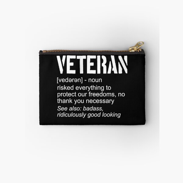 Item preview, Veteran Definition Funny Define Veteran Military Veteran Gear designed and sold by DynamicDesign.