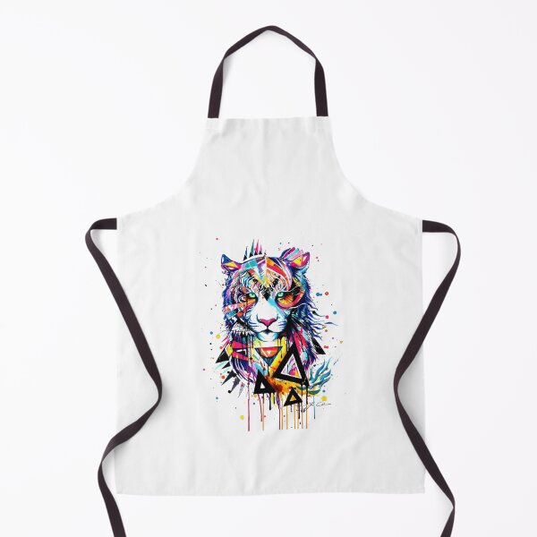 Item preview, Multicolor Tiger T-Shirt designed and sold by racailleur.