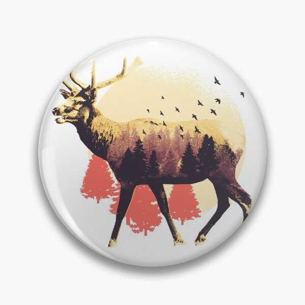Item preview, Moose Wild Life Animal Hunting Deer Animals designed and sold by Ofca.
