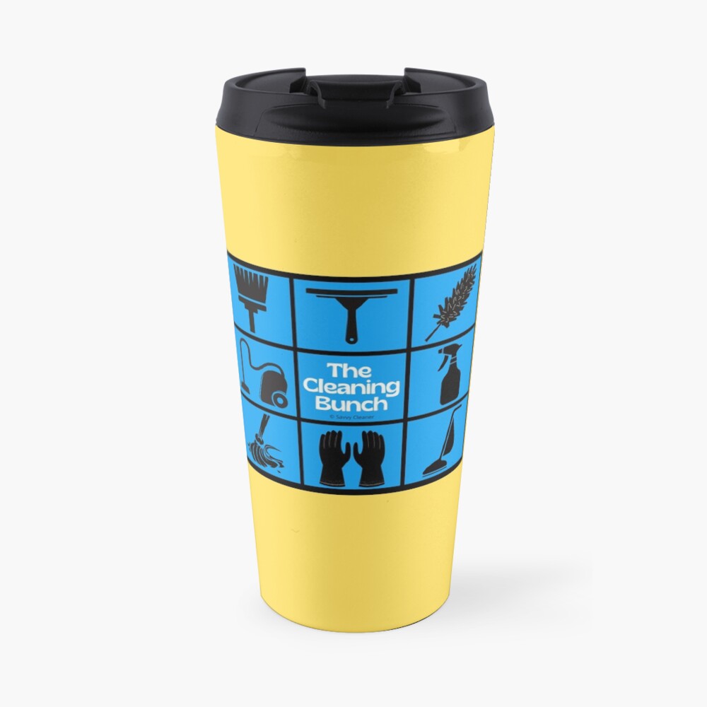 The Cleaning Bunch Cleaning Supplies Fun Lady Gifts Travel Mug
