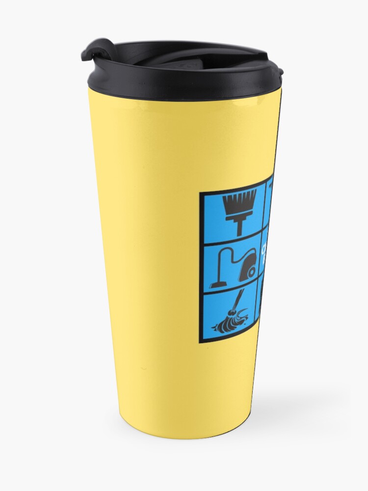 Alternate view of The Cleaning Bunch Cleaning Supplies Fun Lady Gifts Travel Mug