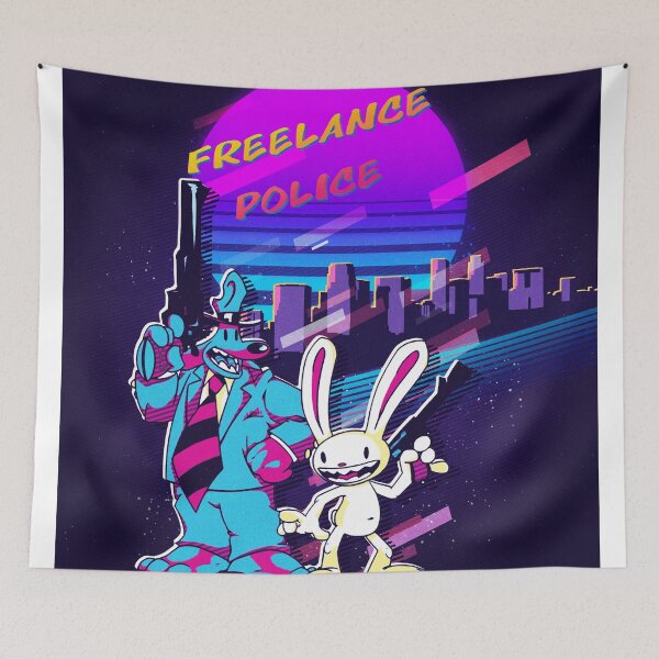 Item preview, Retro Freelance Police designed and sold by Ratch2929.