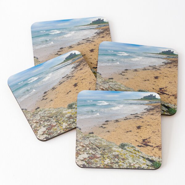 Item preview, Bamburgh beach, Northumberland, UK designed and sold by Itsgrimupnorth.