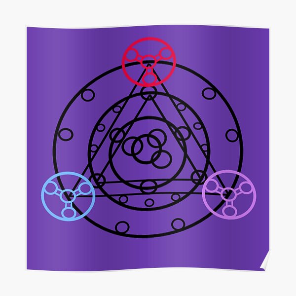 Space Time Antimatter Poster By Marmylade Redbubble